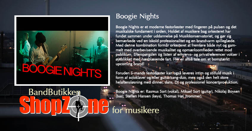Boogie Nightsm BandButikken2